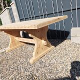 Old fir monastery table