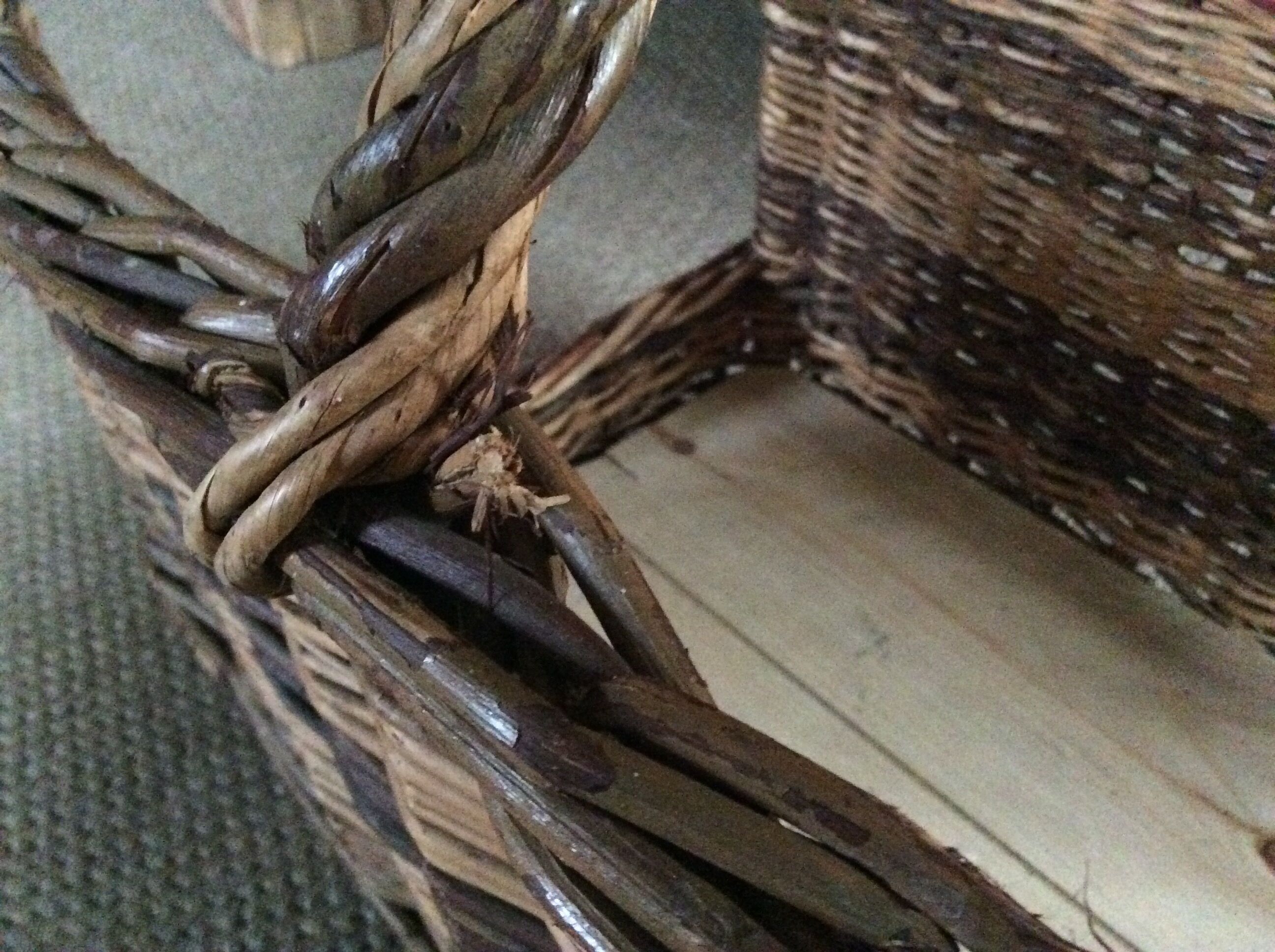 Wood basket