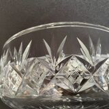 Crystal de Sèvres salad bowl in cut crystal