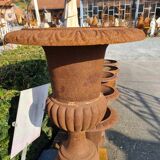 Vase médicis en fonte