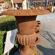 Cast-iron medici vase