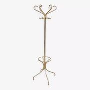 Vintage gold metal coat rack 1960