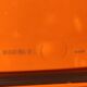 Série de 6 chaises vintage orange coque plastique