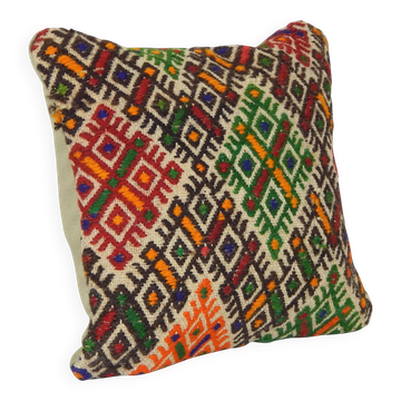 Vintage kilim cushion cover 30x30 cm