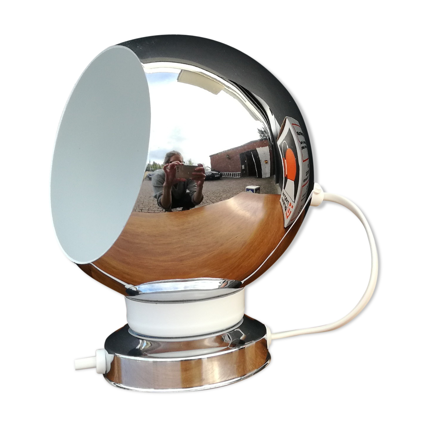 Wall lamp magnetic Swedish ball Magnetlampan