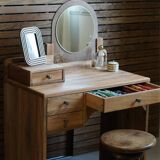 Walnut dressing table