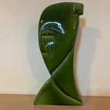 Cubist Vase Art Deco Niederkorn, Rare 1920s - ancient Egyptian Vase 1920s