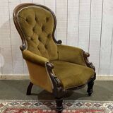19th century Victorian mahogany armchair