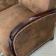 Paire de fauteuils club art deco
