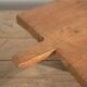 Antique solid wood side table (c.1920)