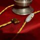 Vintage Art Nouveau lamp signed "Hettier et Vincent", from the 1920s