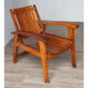 Vintage wooden armchair 1950