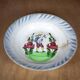 Ceramic dish, St Amand porcelain dish, hand painted plate, tableware