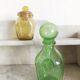 Two Biot bubble glass jars