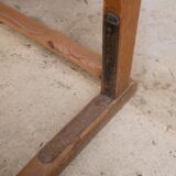 Schoolboy desk desk vintage desk in solid wood