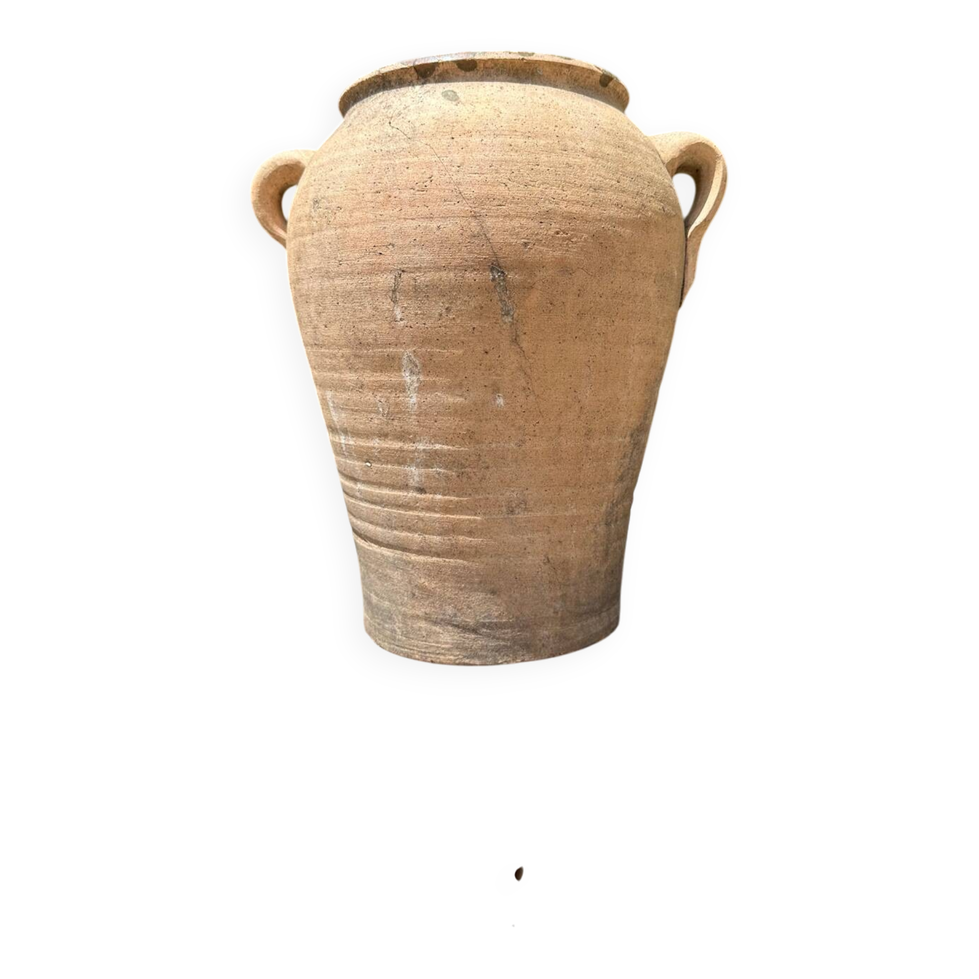 Terracotta pottery jar