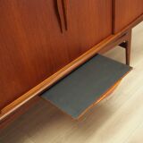 Teak highboard, Danish design, 1970s, production: Denmark