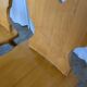 Set of 4 Vintage Tyrolean Heart Cutout Wooden Dining Chairs