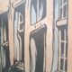 Gravure flamande peinte à la main signée R.VERHULST 1943