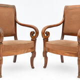 Pair of Dining Style Armchairs