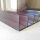 Set of 2 plexiglass vinyl record holders