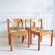 Four chairs Carimate Vico Magistretti Cassina