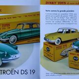 "Citroën DS19" Dinky Toys 1958 - 1.43rd + booklet