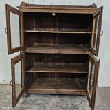 Ancien vaisselier en teck birman