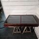 Antique wooden shop display cabinet