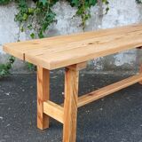 Natural pine bench 130 cm