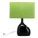 Black ceramic desk lamp by Magnus Eleback, Sweden, 1978