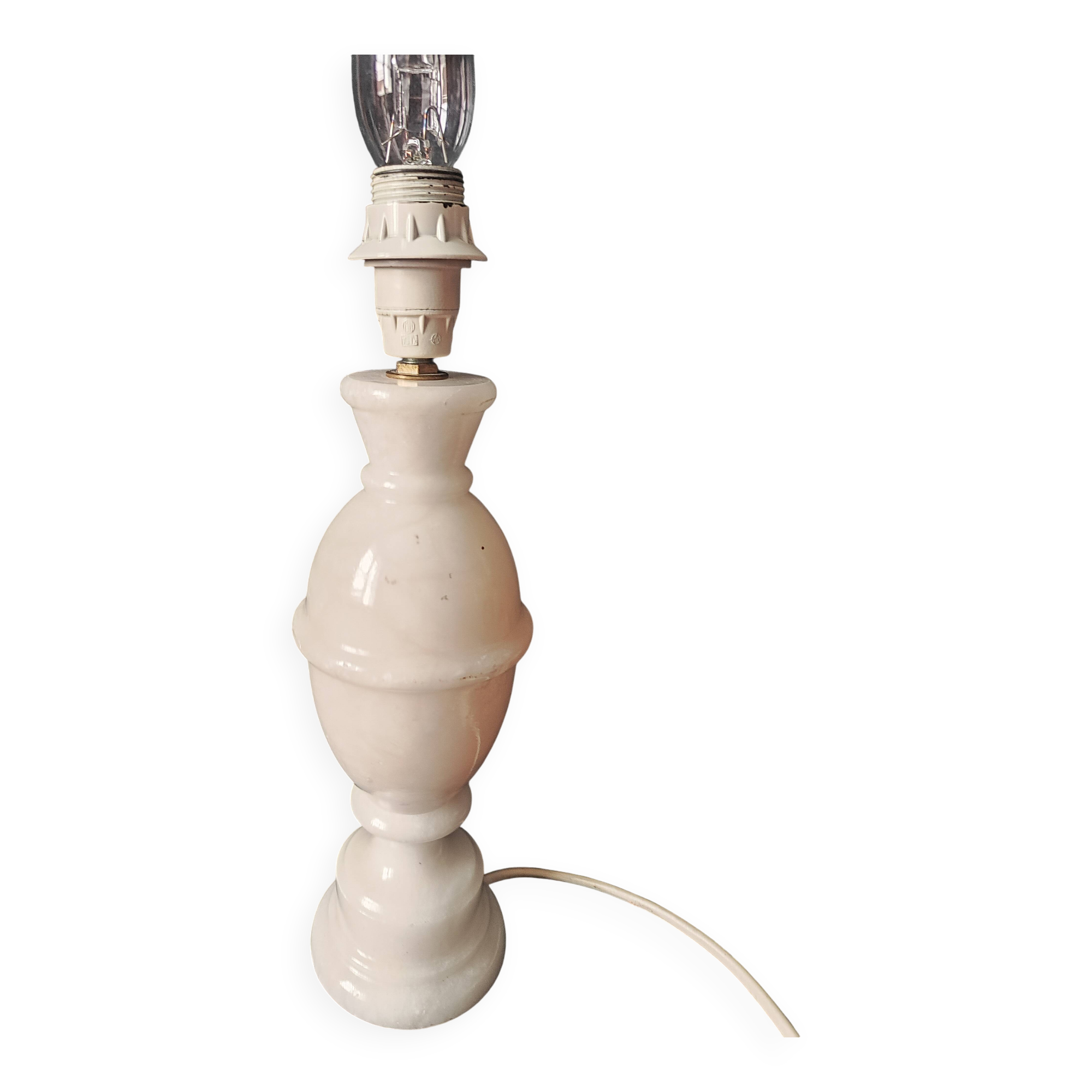 Vintage onyx bedside lamp