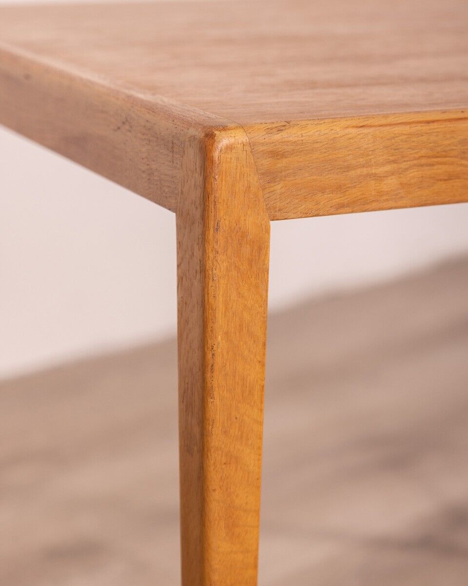 1960s vintage teak wood coffee table danish design