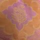 Set of 4 embroidered cushions in coral and pink – 44x44 cm – identical on both sides.