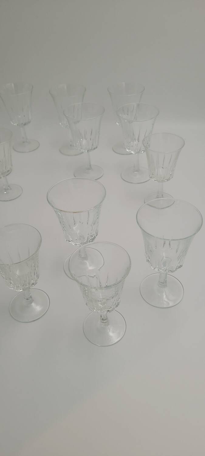 70's stemware