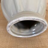 Ceramic lamp, 2M fabric cable, rope lampshade