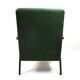 Vintage var green structural velvet easy chair, 1970s