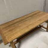 Old oak farmhouse table - rustic chic country style