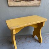 Patinated prayer bench