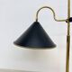 Mid-century adjustable brass desk lamp, 1970s