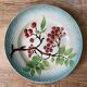 Set of 4 dessert plates in slurry St Amand Hamage