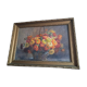 Ancient painting "The Basket of Buttercups" – Oil on canvas signed Émile God