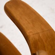 MK10590 Alder wood dining set by Erwin Berghammer for Team 7, Set of 7