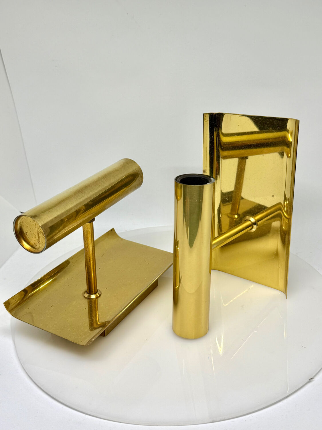 Pair Of Scandinavian Minimalist Vintage wall lamps