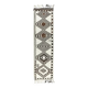 Vintage Turkish Hand-Knotted Neutral Beige Runner 91x330