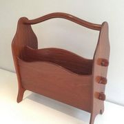 Porte-revues scandinave en teck