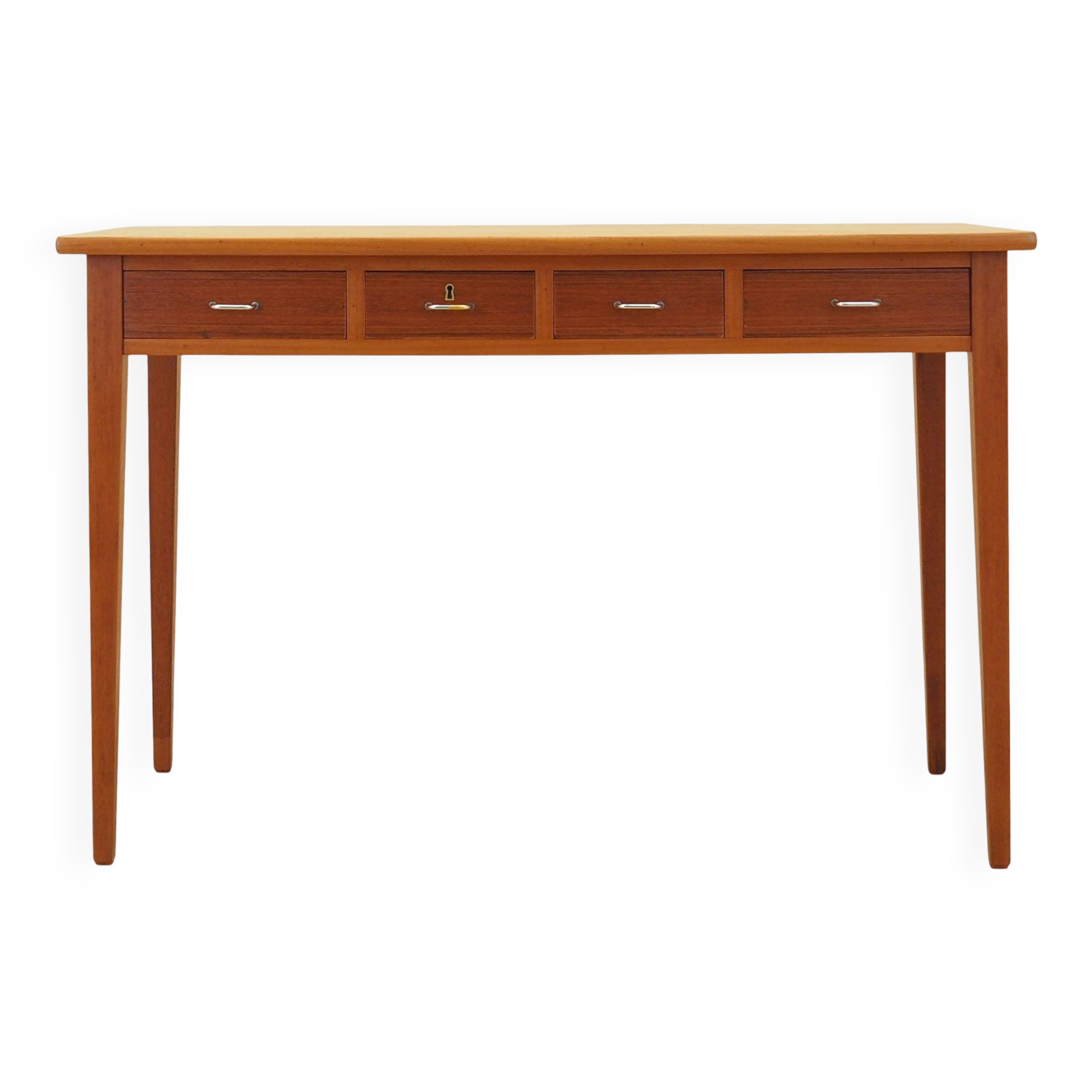 Teak desk, Danish design, 1970s, made in Denmark