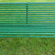 GARDEN BENCH WITH WOODEN SLATS IRON FOOT