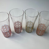 High canning pattern glasses