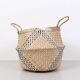 Living Room Blanket Storage,Foldable Organization Basket